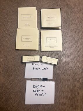Jo Malone Perfume Sample Lot Jo Malone Fragrance Jo Malone Cologne
